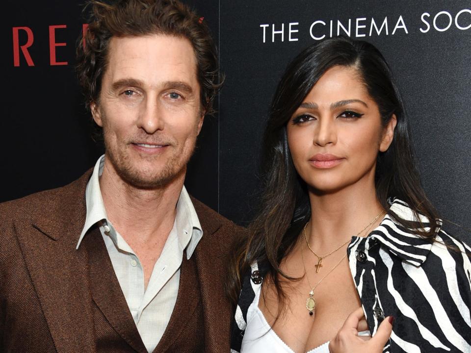 matthew mcconaughey camila alves january 2019