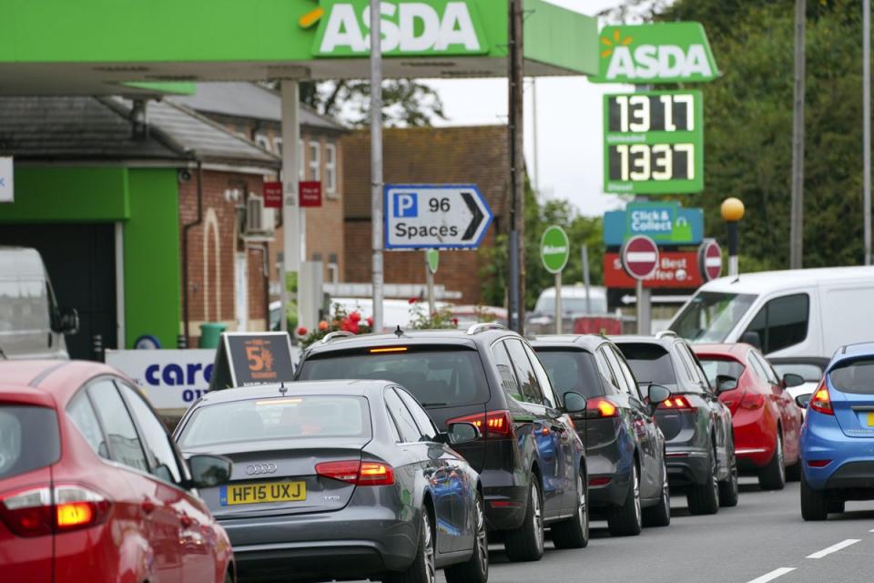 Asda already runs 320 petrol stations across the UK (Steve Parsons/PA) (PA Archive)