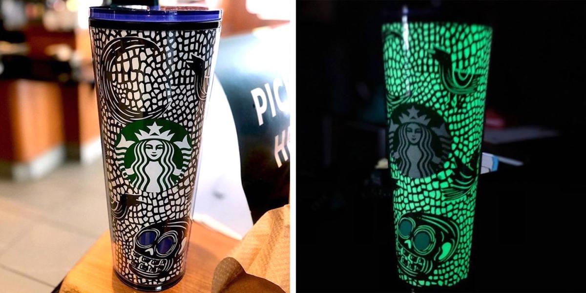 Oogie Boogie Inspired Starbucks Cup Nightmare Before 