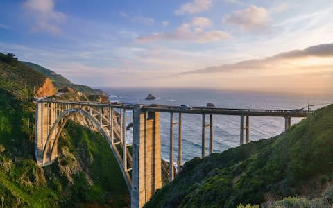 The Big Sur is one of America's most scenic routes - Credit: AP/FOTOLIA