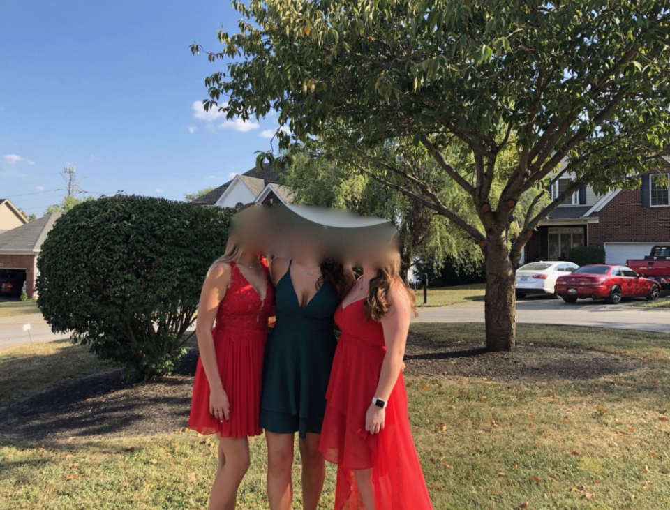 Female students denied entry to homecoming dance over cleavage at Eastern High School in Middletown, Kentucky.