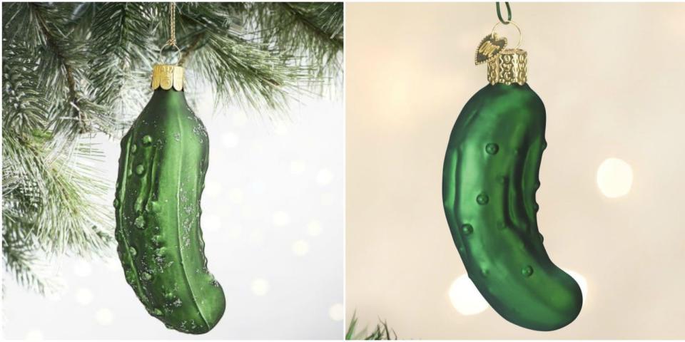 The Pickle Ornament Origin Story Is Still a Major Mystery to This Day