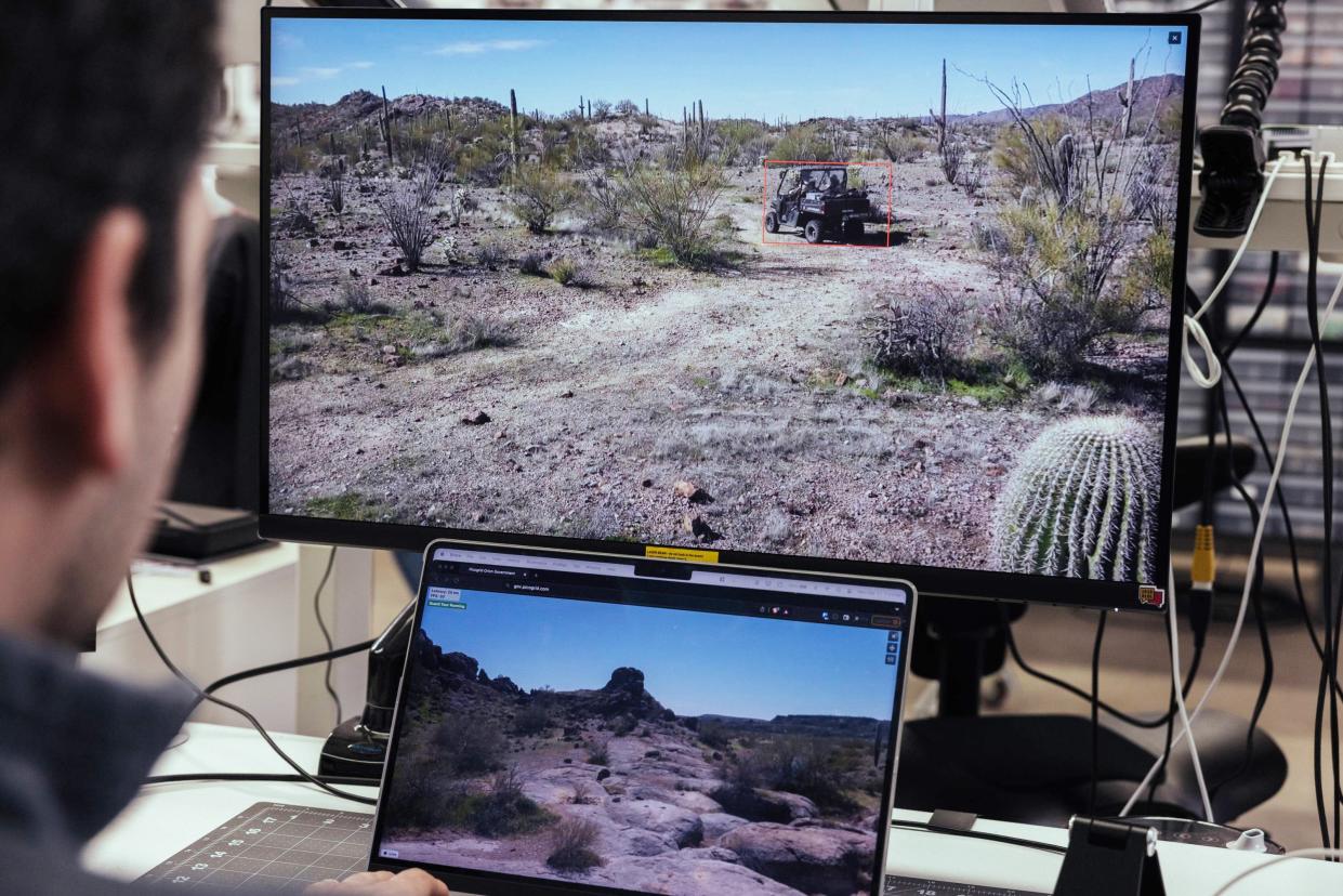 Picogrid allows users to control unmanned systems, such as cameras, from a distance. PHOTO PROVIDED BY PICOGRID