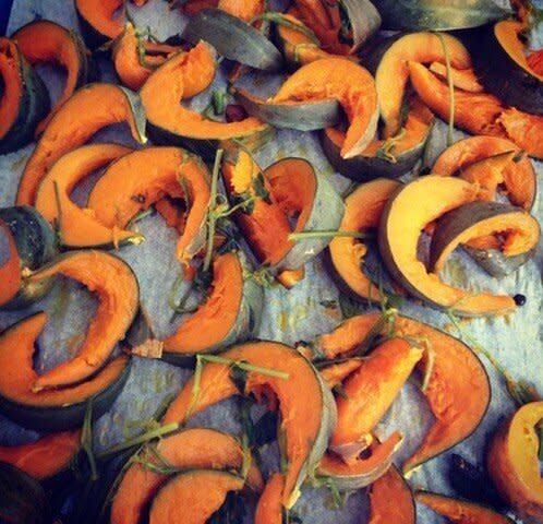 Alice Waters' roasted squash. (Photo: Courtesy of Alice Waters)