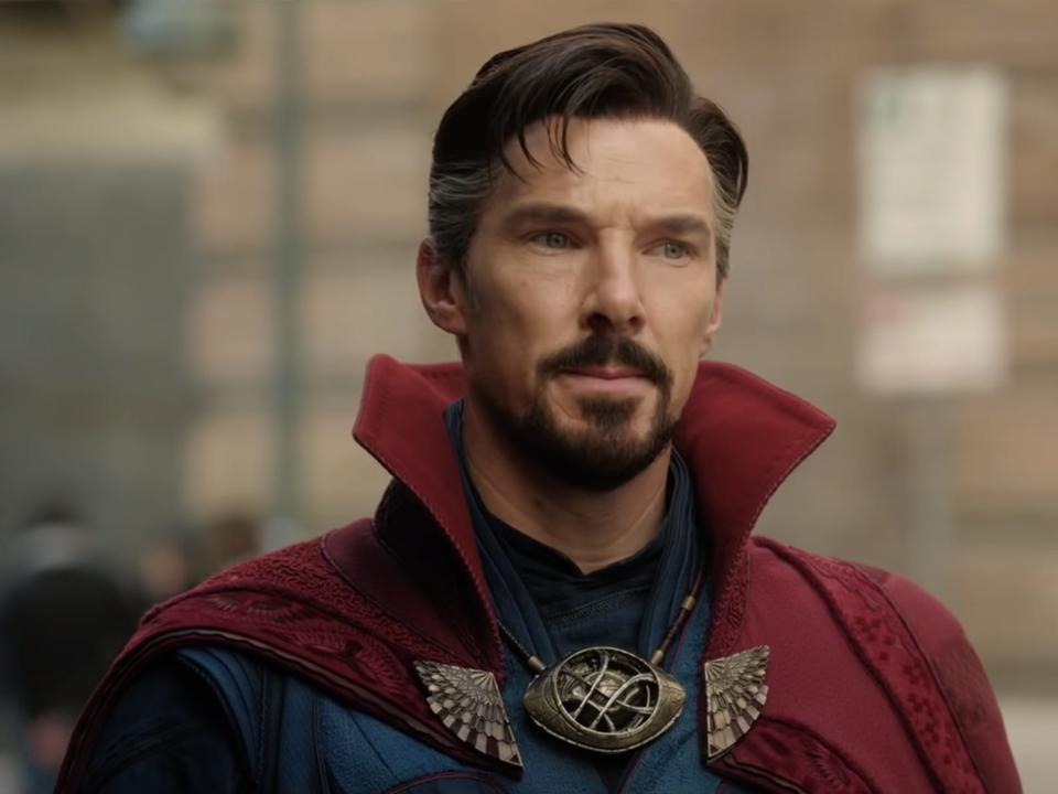 Benedict Cumberbatch as Doctor Strange in "Doctor Strange in the Multiverse of Madness."