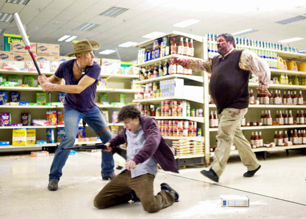 Woody Harrelson and Jesse Eisenberg in "Zombieland"<p>Columbia Pictures</p>