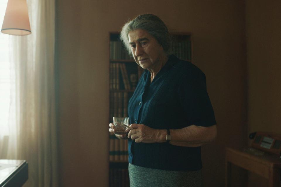 Helen Mirren as Golda Meir (Jasper Wolf)