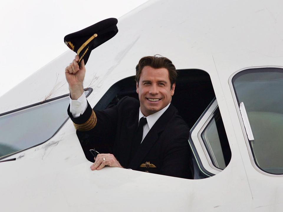 John Travolta plane