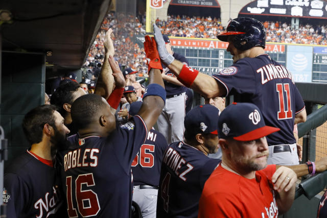 Dave Martinez got teary-eyed after Ryan Zimmerman home run