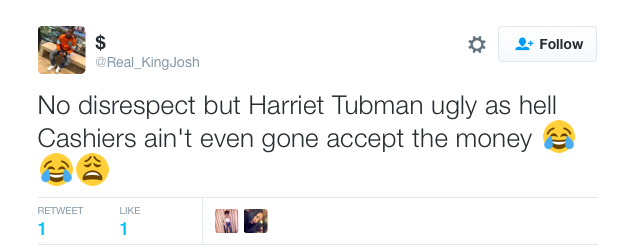 Harriet Tubman Will Be on the $20 Bill — And Racist and Sexist Trolls Reacted as Expected