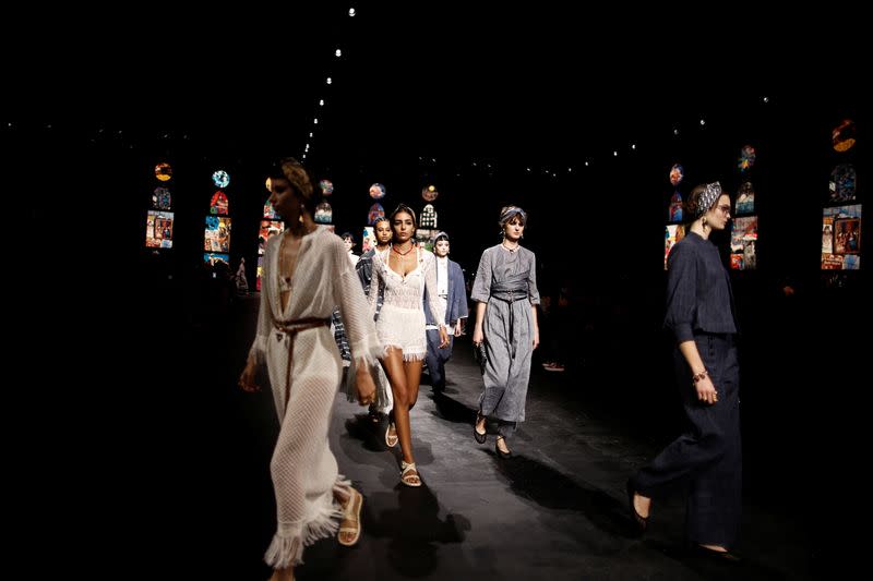 Dior returns to the catwalk in Paris Fashion Week