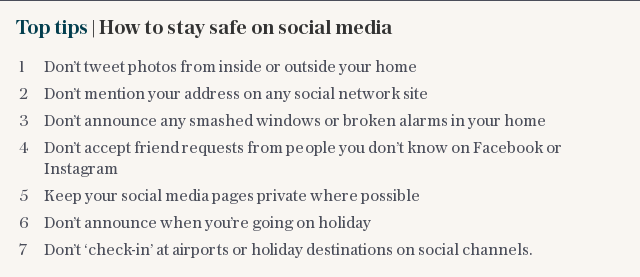 Top tips | How to stay safe on social media