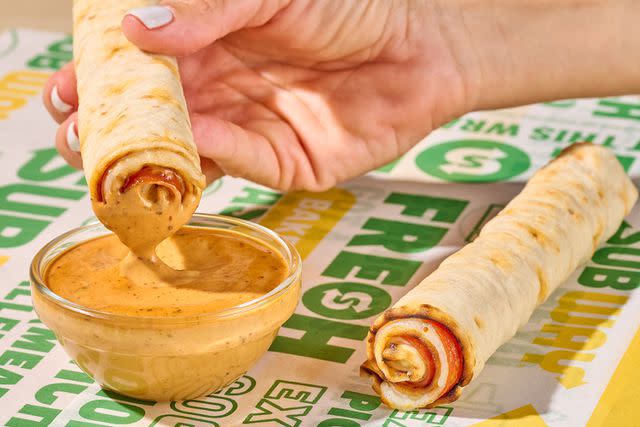 <p>Subway</p> Subway added footlong Dippers to the menu in June