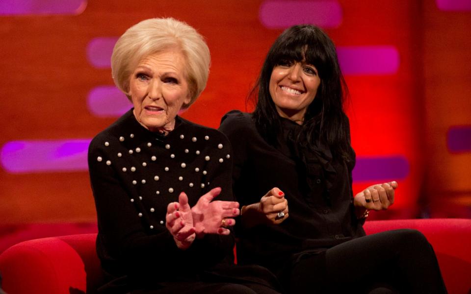 Mary Berry was appearing on The Graham Norton Show to promote her new cookery programme with Claudia Winkleman - PA