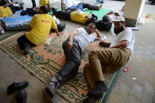 A sit-in outside the presidential palace in Cairo last week by people wanting to air their grievances directly with newly-elected President Mohamed Morsi. One leftwing party says it is opposed to Morsi's recall of parliament