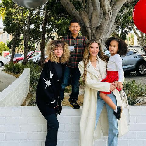 <p>Allison Holker/Instagram</p> Allison Holker with her kids