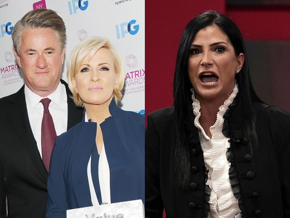 Joe Scarborough and Mika Brzezinski have accused Dana Loesch of making violent threats against them. (Photos: Getty Images)