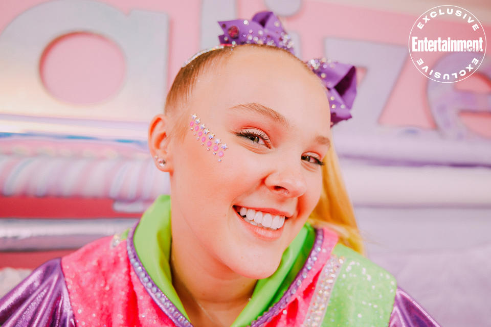 JoJo Siwa goes rainbow bright for EW's digital Pride cover shoot