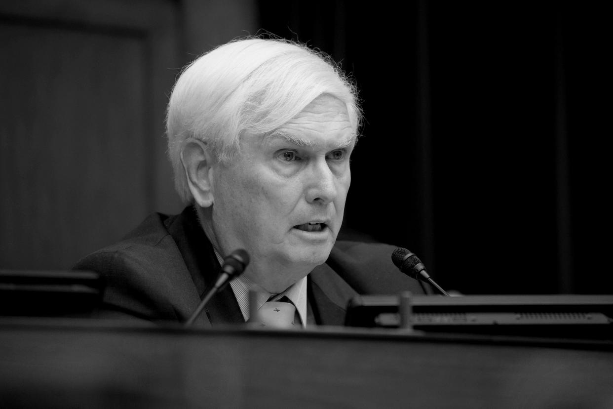 Rep. John Duncan Jr., R-Tenn., questions FBI Director James Comey as he testified before the House Oversight and Government Reform Committee on Capitol Hill on July 7, 2016, days after the FBI recommended not to prosecute former Secretary of State Hillary Clinton for maintaining a private email server. (Photo: Jeff Malet/Newscom via ZUMA Press)