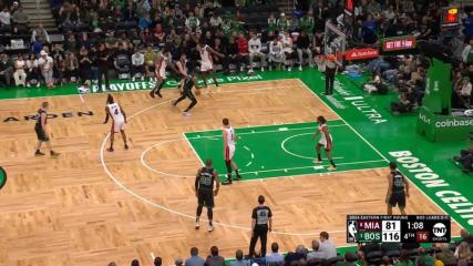 Oshae Brissett with the big dunk