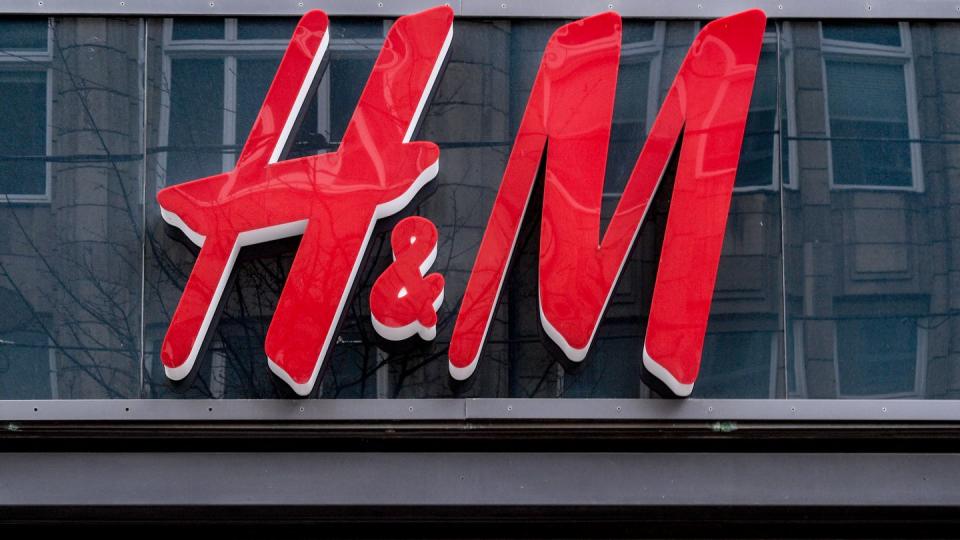 H&M-Geschäft in der Innenstadt von Hamburg.