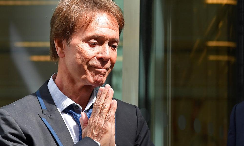 Cliff Richard leaves the high court