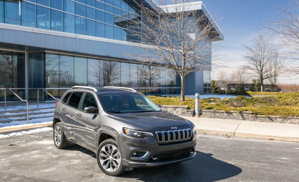 <p>Jeep is by far the biggest runaway success among Fiat Chrysler's U.S. brands, and the Cherokee crossover is a big part of its rise. Likely propelled somewhat by the <a href="https://www.caranddriver.com/reviews/a15941666/2019-jeep-cherokee-first-drive-review/" rel="nofollow noopener" target="_blank" data-ylk="slk:refreshed 2019 Cherokee;elm:context_link;itc:0;sec:content-canvas" class="link ">refreshed 2019 Cherokee</a>, which adds a new turbo four-cylinder engine option, sales rose 41 percent compared with last year.</p>