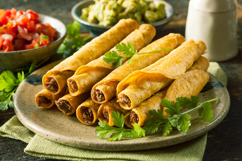 2. El Monterey Mexican Grill Taquitos, Chicken & Cheese