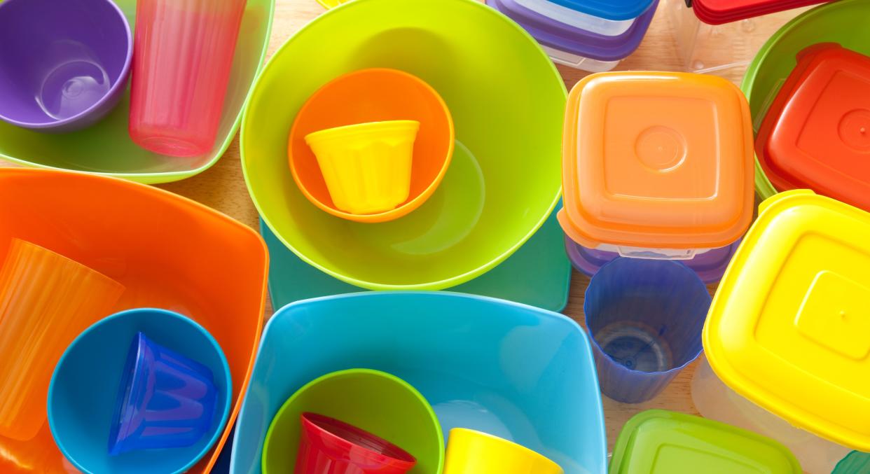 A mum has warned that old Tupperware may contain lead and arsenic [Image: Getty]