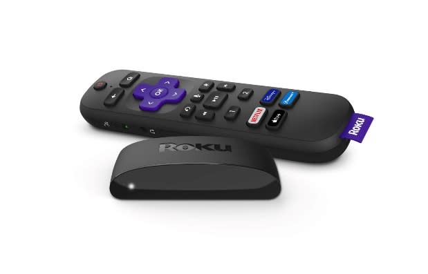 Voice Remote Pro – Rechargeable Remote with TV Controls for Roku