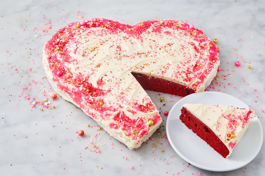 Heart-Shaped Cake