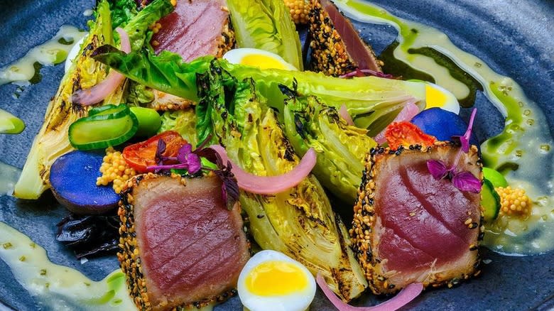 Japanese-inspired Tuna Nicoise from BondST restaurant
