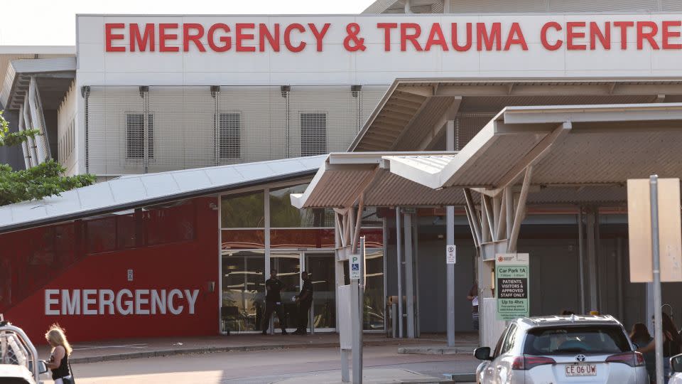 Five people have been transferred to the Royal Darwin Hospital in Darwin, pictured, in serious condition.  - David Gray/AFP/Getty Images