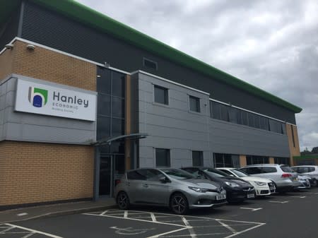 A general view of the Hanley Economic Building Society headquarters in Stoke-on-Trent