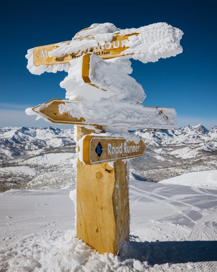 Mammoth Mountain’s generous early-season snowfall promises a great base heading into the second half of the ski season. Photo: Peter Morning