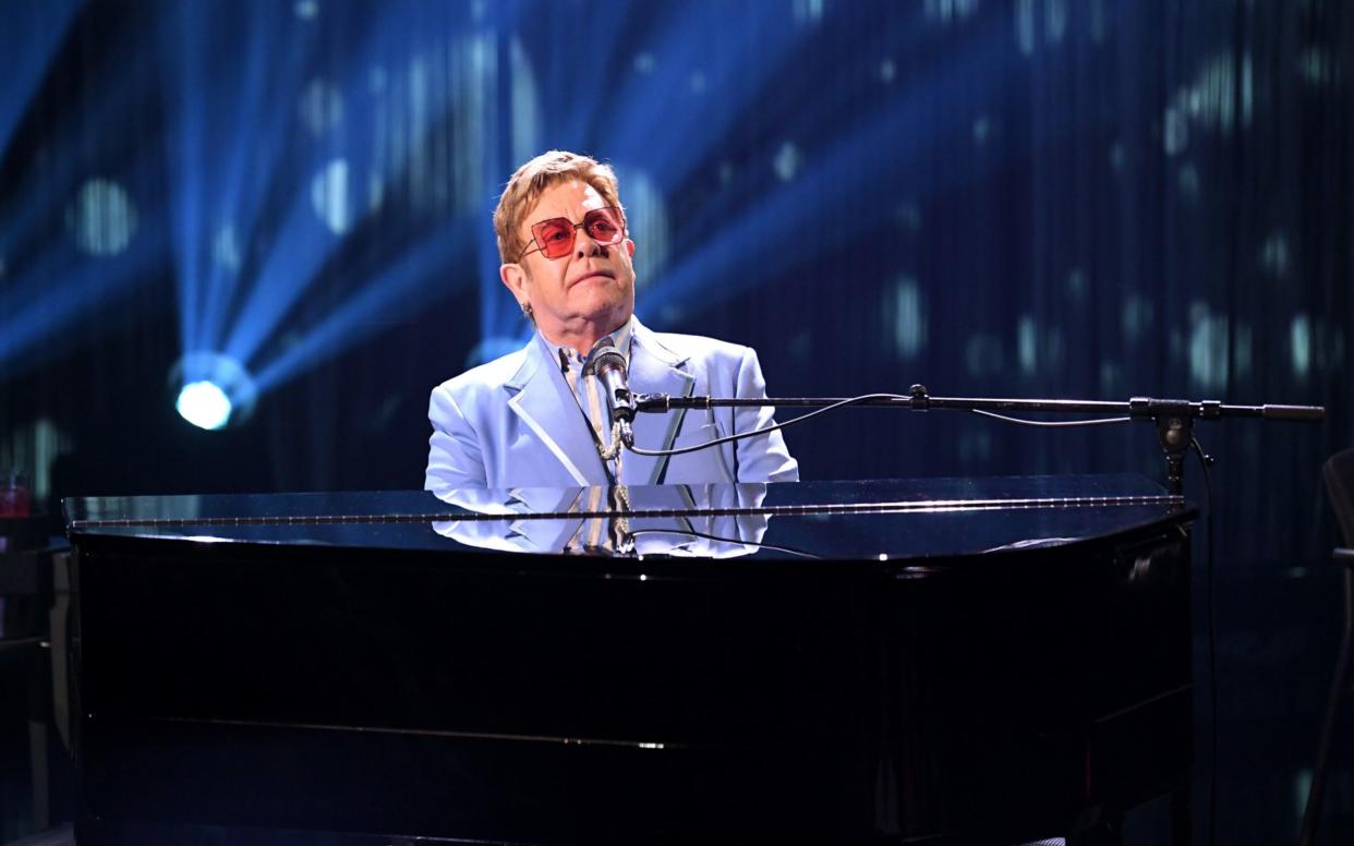 Hard of hearing Elton John fans attending his farewell tour can use an app to help them better hear his music - Getty Images North America