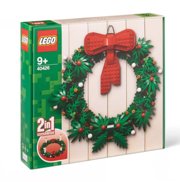 LEGO® Collection x Target Iconic Christmas Wreath 2 in 1 - Credit: LEGO.