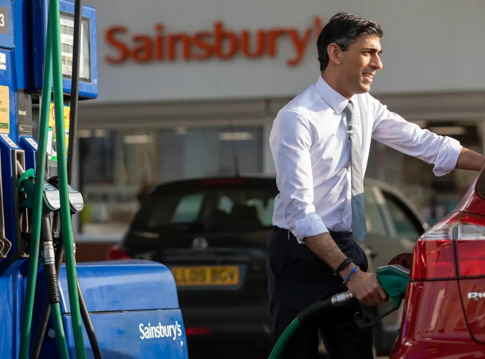 Voters criticised Mr Sunak’s wealth, with one claiming he has ‘never even seen a Kia’ (HM Treasury)