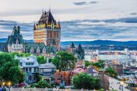 <p>Tourists regularly flock to Canada’s two largest cities, Toronto and Montreal, when it's time to head up north. But travelers shouldn't miss their third-largest metropolis, Vieux Québec, or Old Québec City. The destination is a <a href="https://www.bonjourquebec.com/en-us/to-see-and-do/art-culture-and-heritage?ds_rl=1298156&gclid=Cj0KCQiAw8OeBhCeARIsAGxWtUzUpec2LCgpAg-RmdHS0tgBdQvpxOSv6971g0NteX_FPims4iQxqh4aAulqEALw_wcB&gclsrc=aw.ds" rel="nofollow noopener" target="_blank" data-ylk="slk:UNESCO World Heritage;elm:context_link;itc:0" class="link ">UNESCO World Heritage</a> site lined with cobblestone streets and 400-year-old buildings. Don’t worry about not speaking the language: Québécois kids begin learning English in first grade and residents are happy to assist tourists. With an average hotel price of $200 per night, Quebec City is often described by visitors as having a European feel due to the architecture and French language, but at a fraction of the cost of an overseas trip.</p><p><a class="link " href="https://go.redirectingat.com?id=74968X1596630&url=https%3A%2F%2Fwww.tripadvisor.com%2FTourism-g155033-Quebec_City_Quebec-Vacations.html&sref=https%3A%2F%2Fwww.goodhousekeeping.com%2Flife%2Ftravel%2Fg42690122%2Fcheap-places-to-travel%2F" rel="nofollow noopener" target="_blank" data-ylk="slk:Shop Now;elm:context_link;itc:0">Shop Now</a></p>