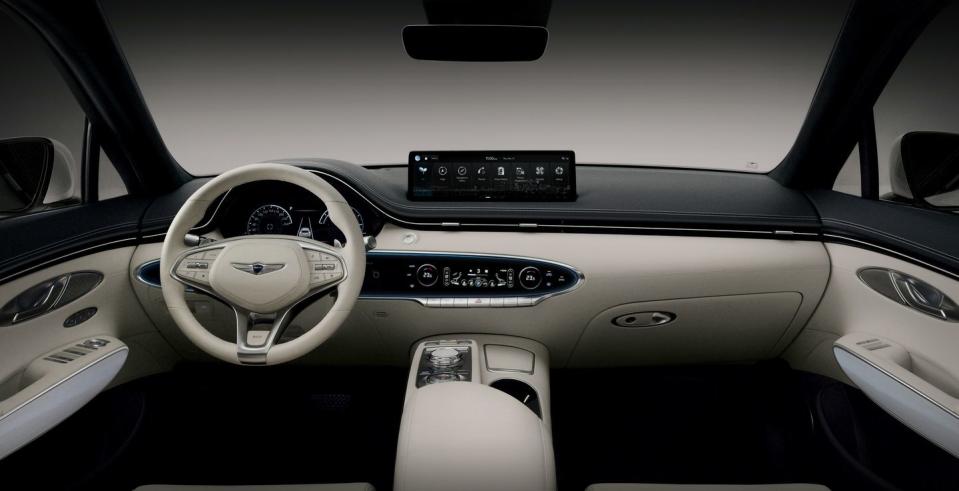 2023 genesis electrified gv70 interior dash