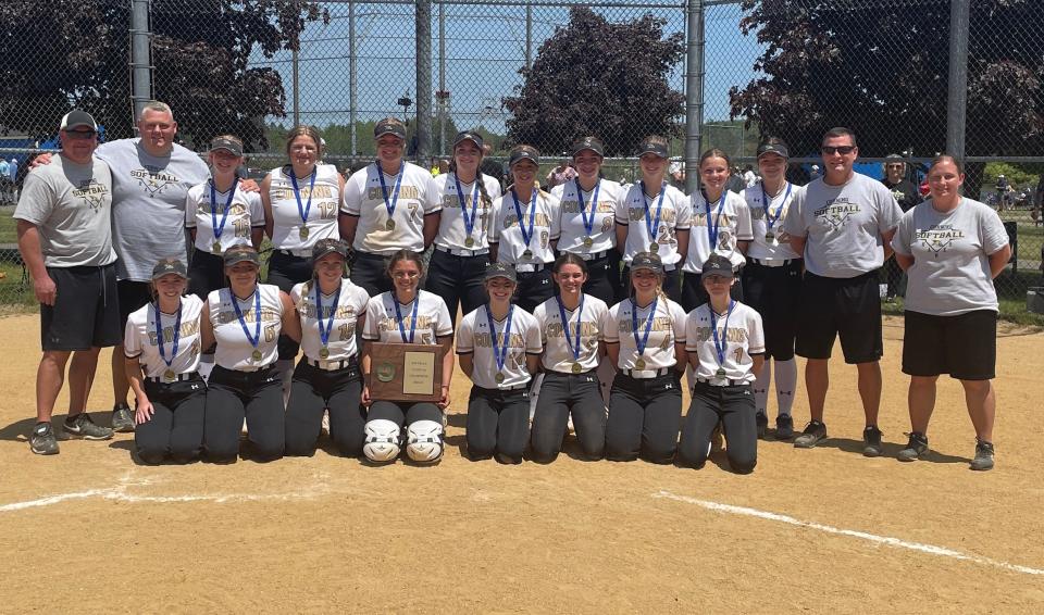 Corning was a 6-4 winner over Elmira in the Section 4 Class AA softball championship game May 27, 2023 at the Holding Point Recreation Complex in Horseheads.