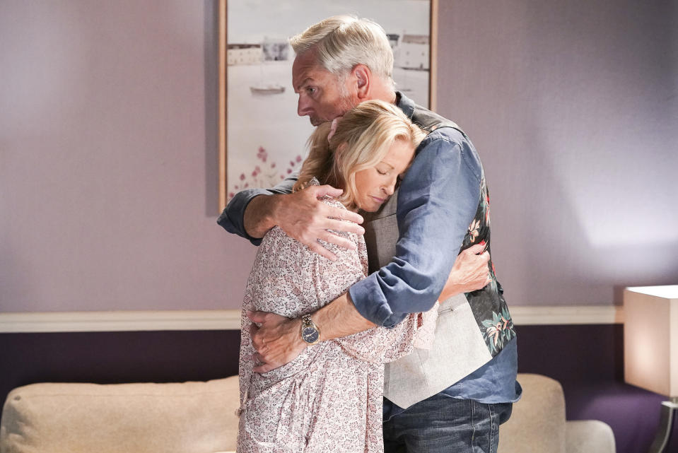 EastEnders,31-08-2023,6760,Kathy Beale (GILLIAN TAYLFORTH);Rocky (BRIAN CONLEY),****EMBARGOED TILL TUESDAY 22ND AUGUST 2023***, BBC, Jack Barnes/Kieron McCarron