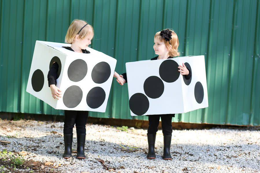 16) Dice Halloween Costumes for Toddlers