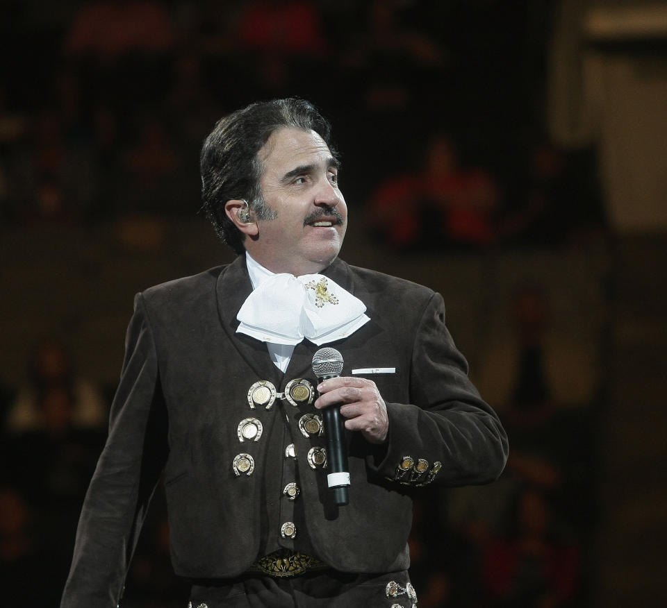 Vicente Fernandez, Jr. en San Jose, California.  (Photo by John Medina/WireImage)