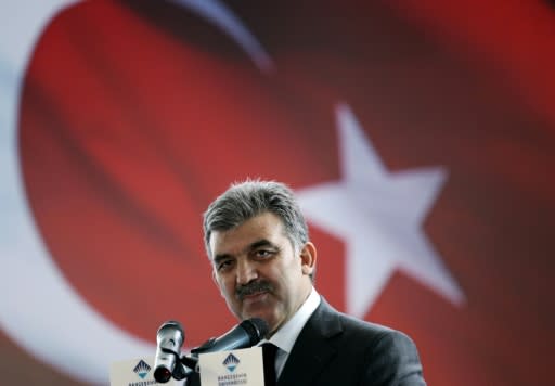 In August 2007 lawmakers elect as president Abdullah Gul who founded the AKP with Erdogan, the first time an Islamist candidate is named to the highest office