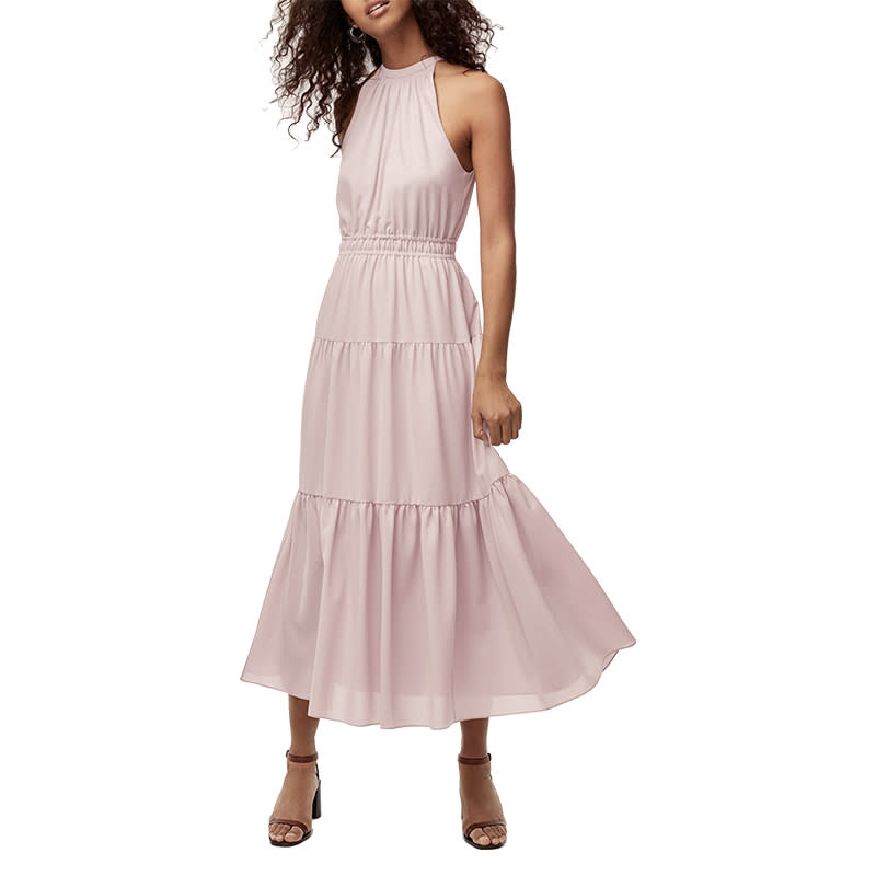 <a rel="nofollow noopener" href="https://www.aritzia.com/en/product/effet-dress/68253.html?dwvar_68253_color=11905" target="_blank" data-ylk="slk:Effet Dress, Wilfred, $165A tiered lilac midi dress is so figure-flattering and comes in the season’s it color!;elm:context_link;itc:0;sec:content-canvas" class="link ">Effet Dress, Wilfred, $165<p>A tiered lilac midi dress is so figure-flattering and comes in the season’s it color!</p> </a><p> <strong>Related Articles</strong> <ul> <li><a rel="nofollow noopener" href="http://thezoereport.com/fashion/style-tips/box-of-style-ways-to-wear-cape-trend/?utm_source=yahoo&utm_medium=syndication" target="_blank" data-ylk="slk:The Key Styling Piece Your Wardrobe Needs;elm:context_link;itc:0;sec:content-canvas" class="link ">The Key Styling Piece Your Wardrobe Needs</a></li><li><a rel="nofollow noopener" href="http://thezoereport.com/culture/zeitgeist/khloe-kardashian-has-baby-girl/?utm_source=yahoo&utm_medium=syndication" target="_blank" data-ylk="slk:Khloé Kardashian Welcomes A Baby Girl Into The World;elm:context_link;itc:0;sec:content-canvas" class="link ">Khloé Kardashian Welcomes A Baby Girl Into The World</a></li><li><a rel="nofollow noopener" href="http://thezoereport.com/fashion/celebrity-style/meghan-markle-rarely-spotted-without-one-accessory/?utm_source=yahoo&utm_medium=syndication" target="_blank" data-ylk="slk:Meghan Markle Is Rarely Spotted Without This One Accessory;elm:context_link;itc:0;sec:content-canvas" class="link ">Meghan Markle Is Rarely Spotted Without This One Accessory</a></li> </ul> </p>
