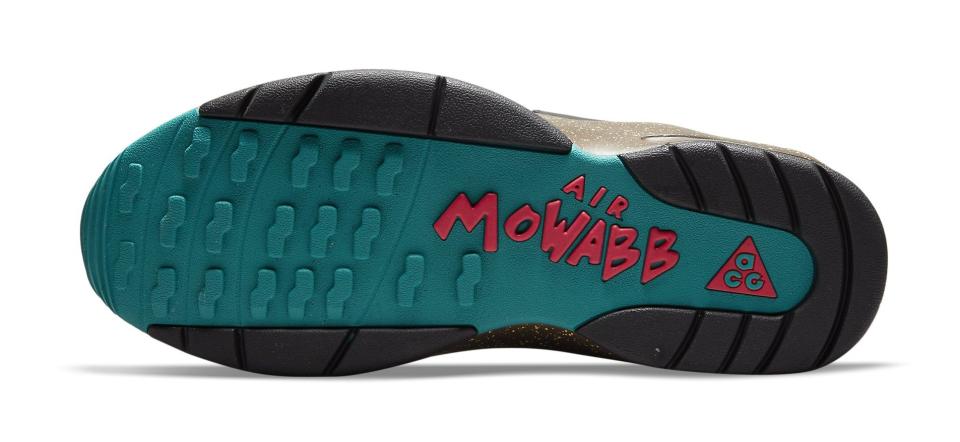 The outsole of the Nike ACG Air Mowabb “Twine.” - Credit: Courtesy of Nike