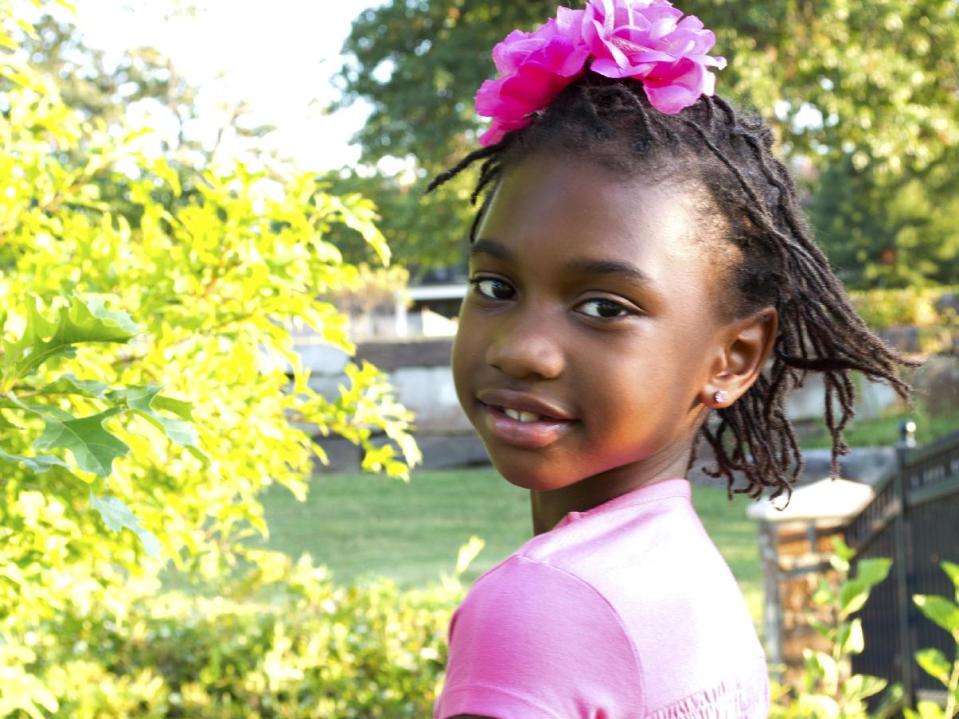 This 2013 image released by the Parker Family shows Tiana Parker in Tulsa, Okla. Tiana was at the center of a debate over her hairstyle. (AP Photo/The Parker Family, Marq Lewis)