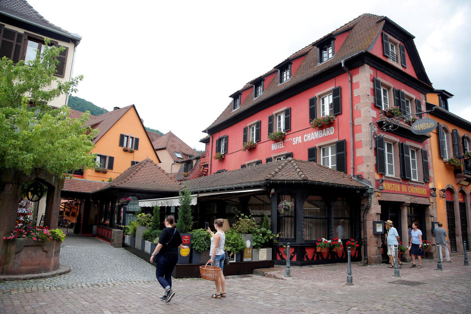 General view of the Le Chambard Hotel in Kaysersberg-Vignoble, France, June 8, 2018. U.S. celebrity chef Anthony Bourdain, host of CNN's food-and-travel-focused 