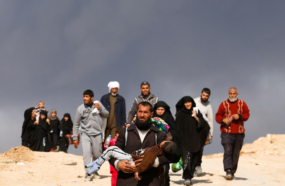 Fleeing ISIS